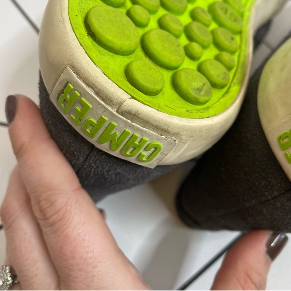 Camper | Suede Lace Up Chukka Ankle Boot Sneakers Gray Size 45 - Picture 14 of 15